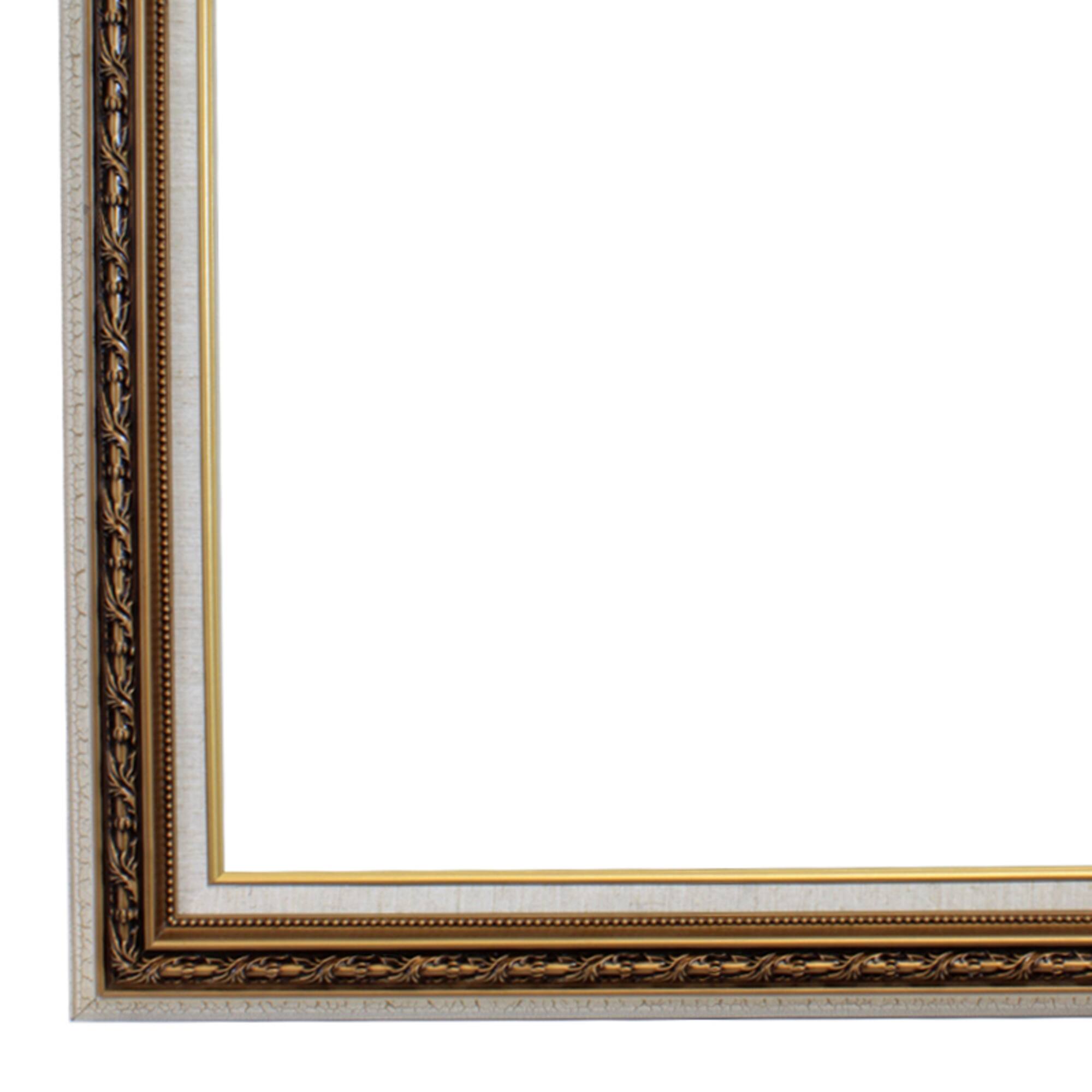 16" x 20" White Crackle Open Back Frame by Studio Décor®